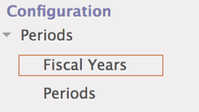 Fiscal years